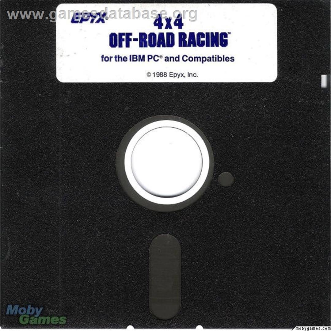4x4 Off-Road Racing - Microsoft DOS - Artwork - Disc