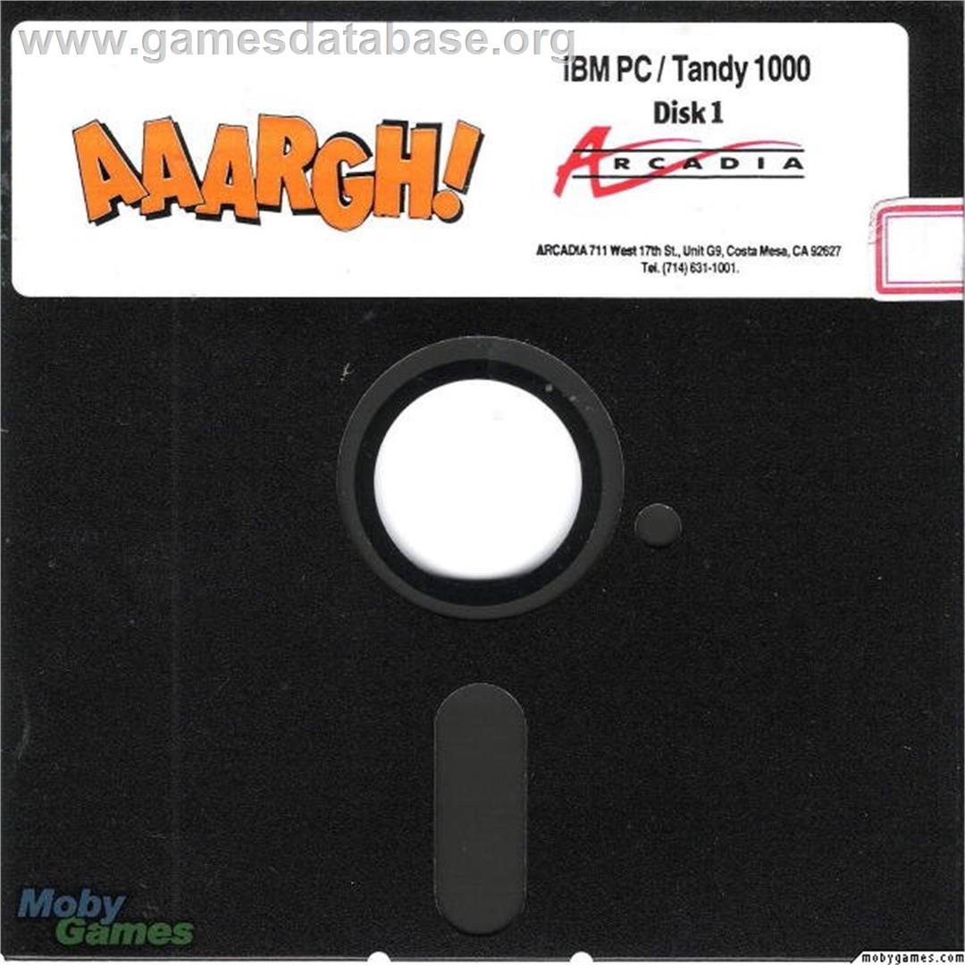 AAARGH! - Microsoft DOS - Artwork - Disc