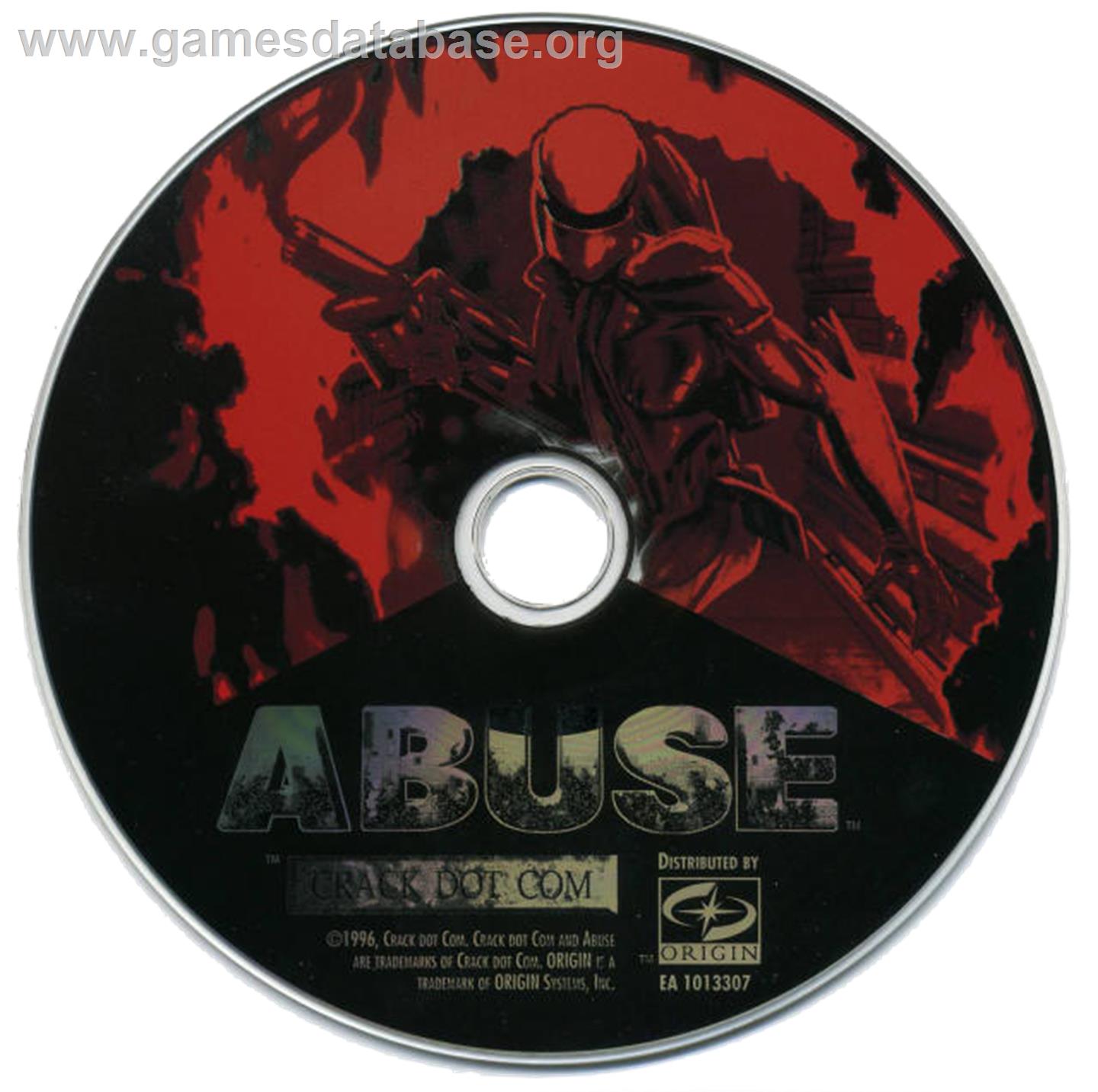 Abuse - Microsoft DOS - Artwork - Disc