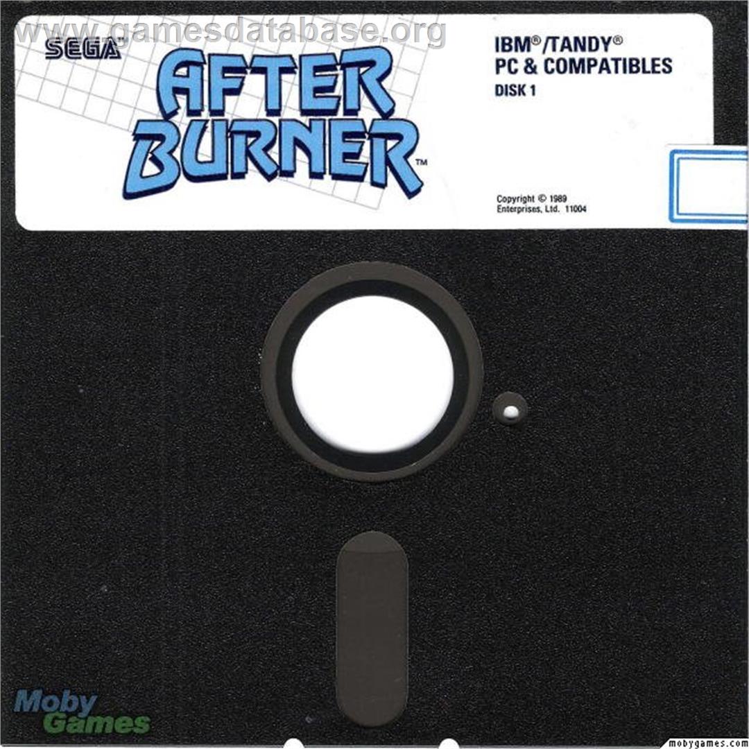 After Burner II - Microsoft DOS - Artwork - Disc