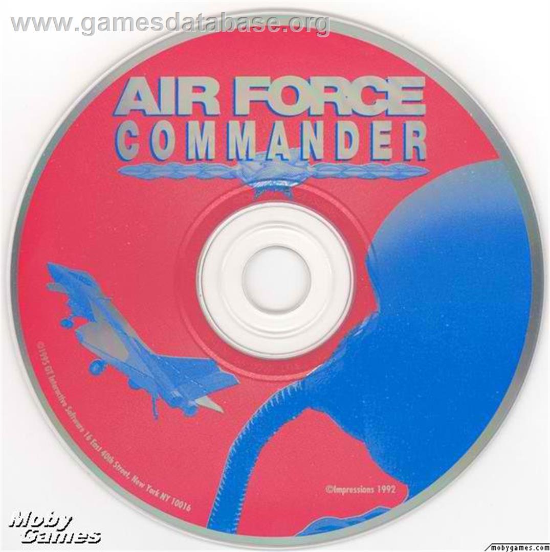 Air Force Commander - Microsoft DOS - Artwork - Disc