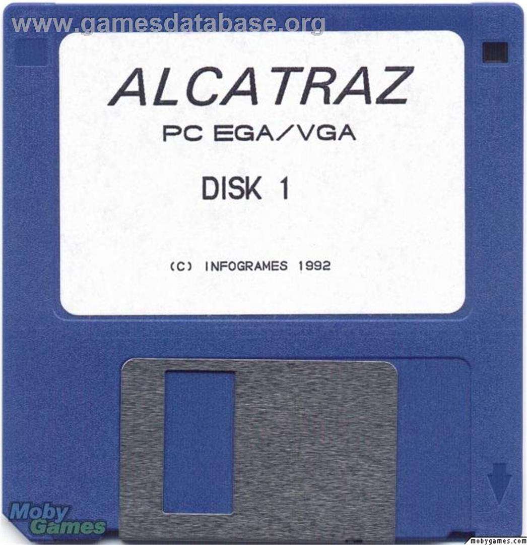 Alcatraz - Microsoft DOS - Artwork - Disc