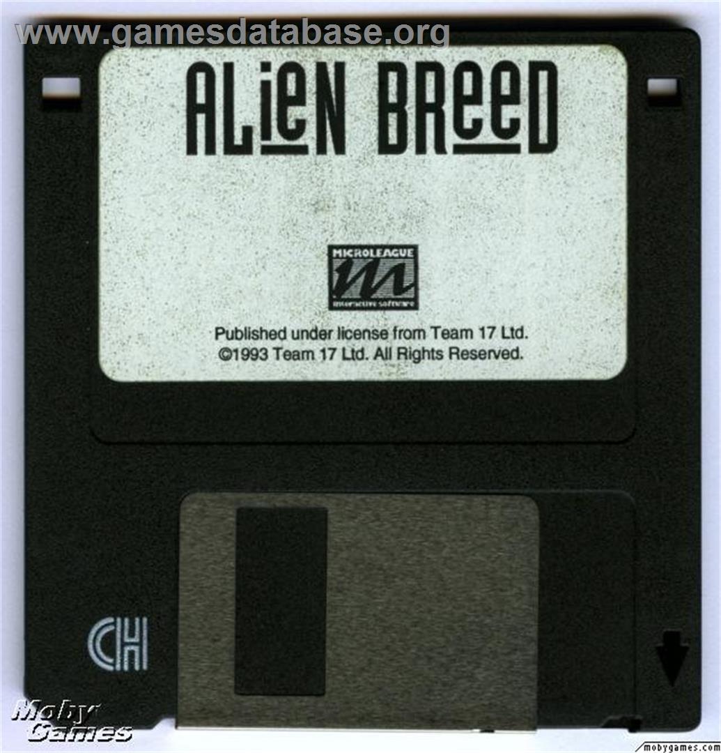 Alien Breed - Microsoft DOS - Artwork - Disc