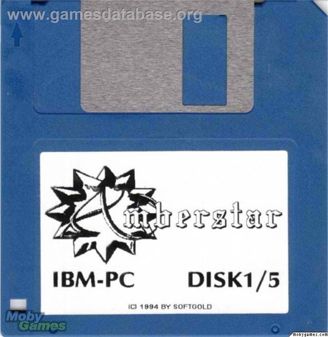Amberstar - Microsoft DOS - Artwork - Disc