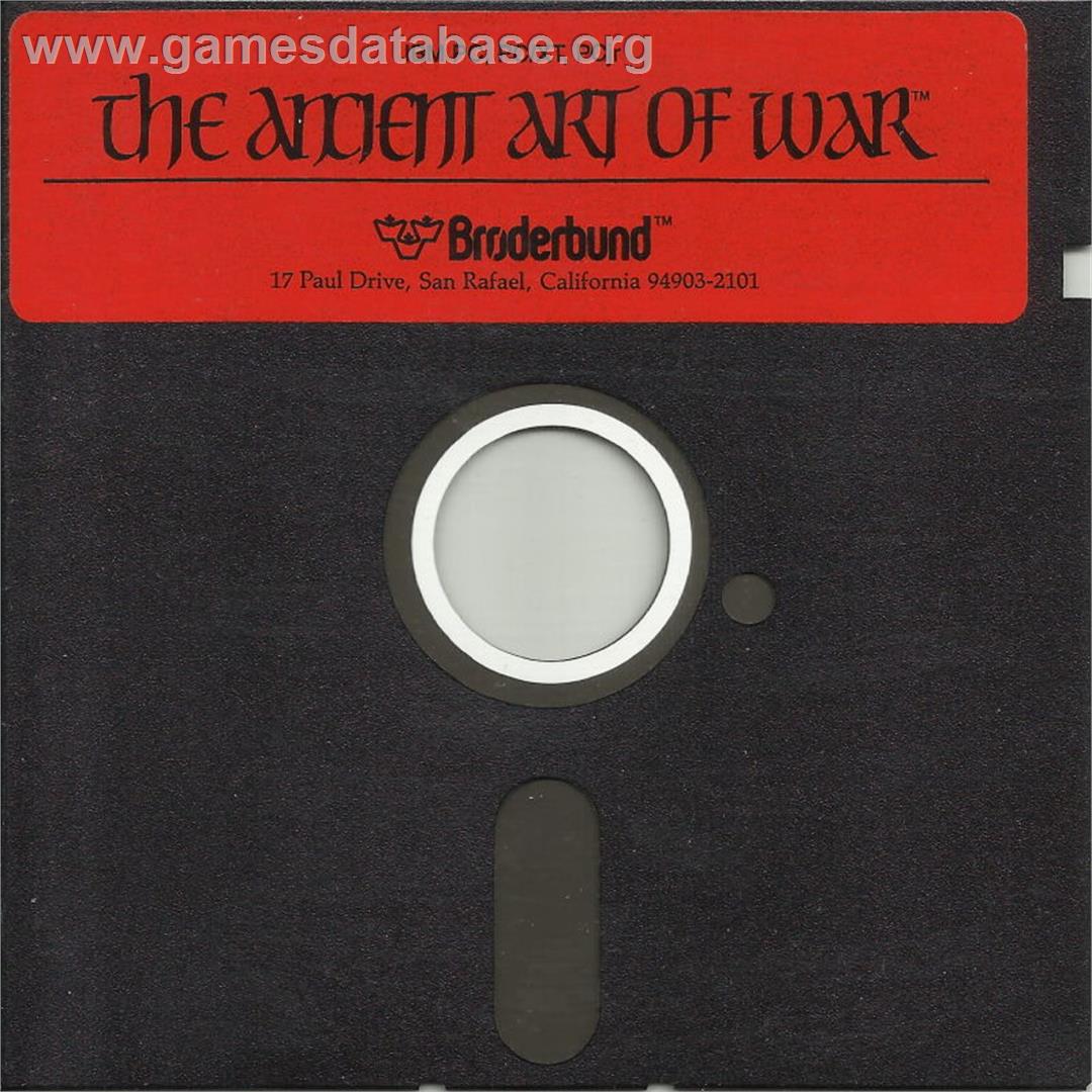 Ancient Art of War - Microsoft DOS - Artwork - Disc