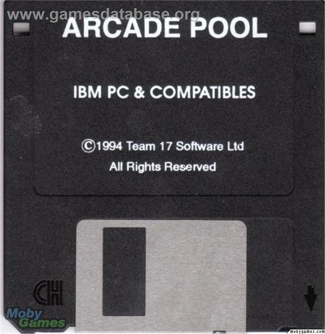 Arcade Pool - Microsoft DOS - Artwork - Disc