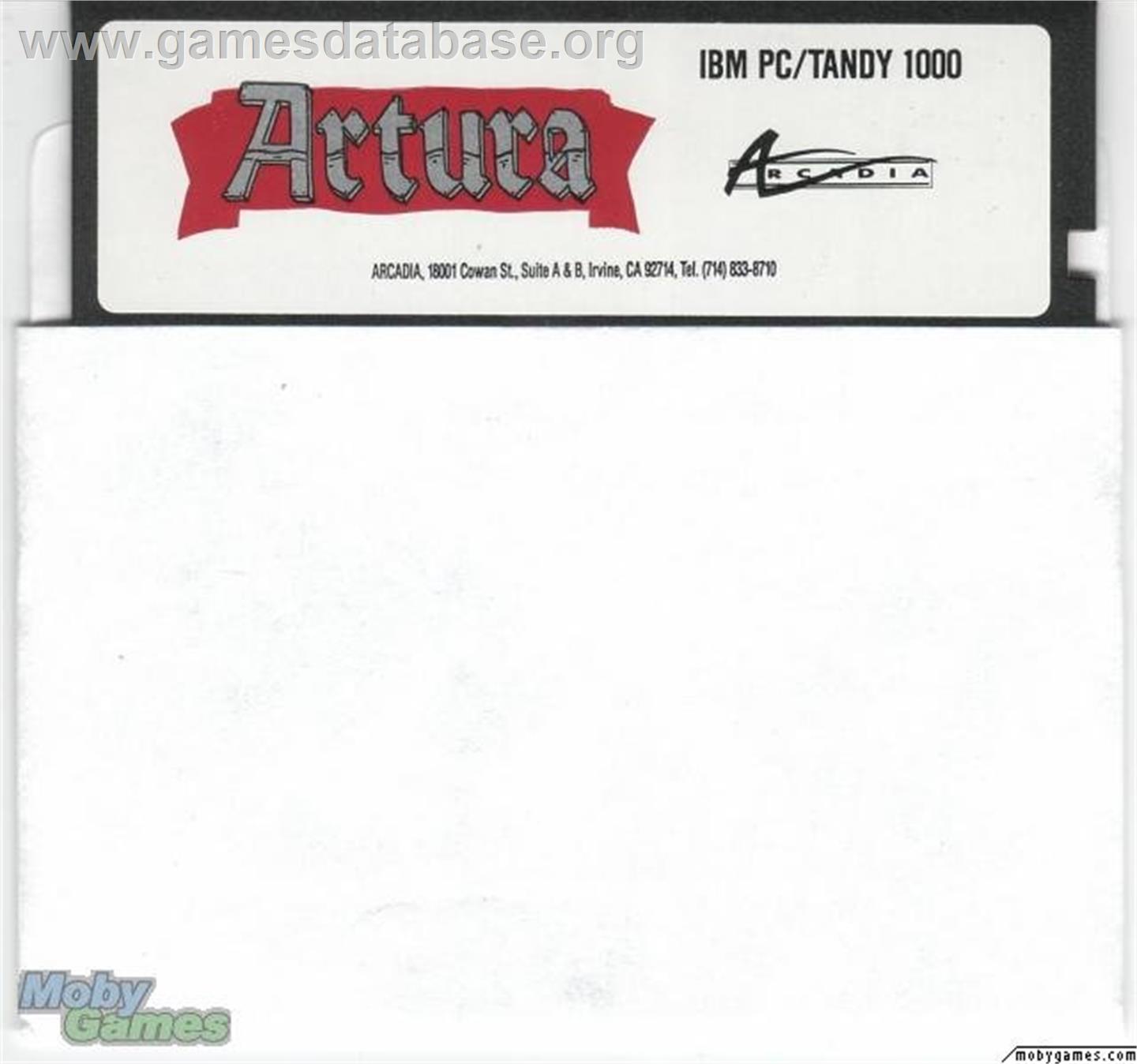 Artura - Microsoft DOS - Artwork - Disc