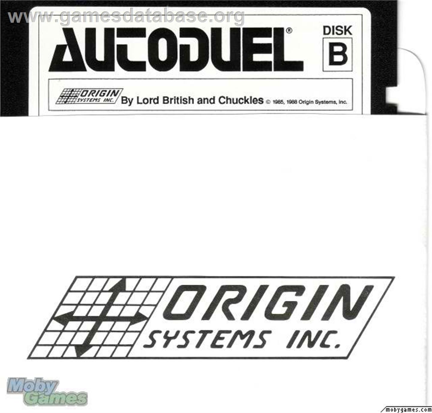Autoduel - Microsoft DOS - Artwork - Disc