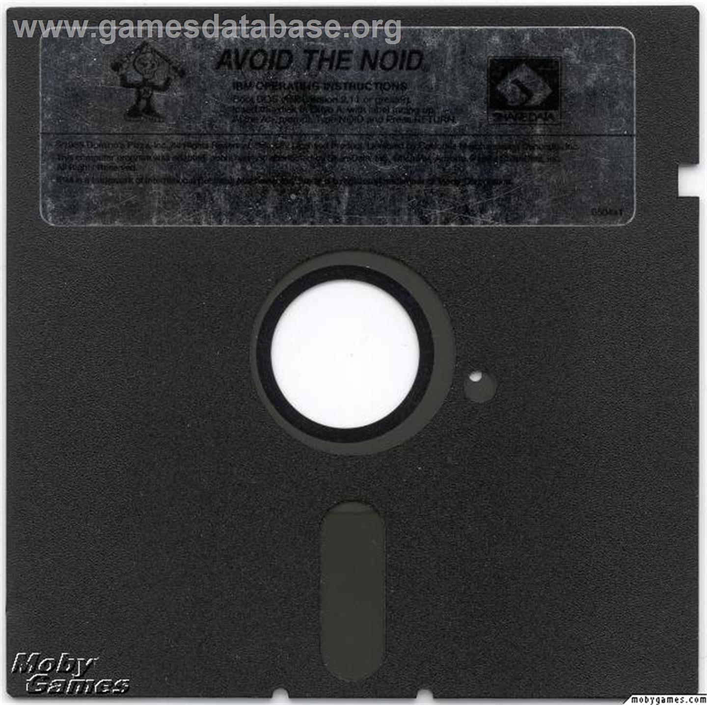 Avoid the Noid - Microsoft DOS - Artwork - Disc