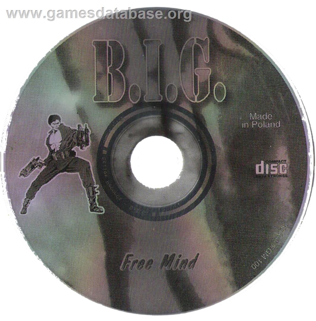 B.I.G. - Microsoft DOS - Artwork - Disc