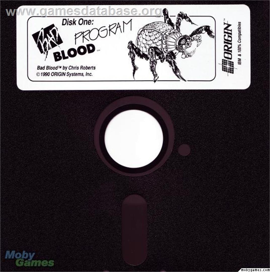 Bad Blood - Microsoft DOS - Artwork - Disc