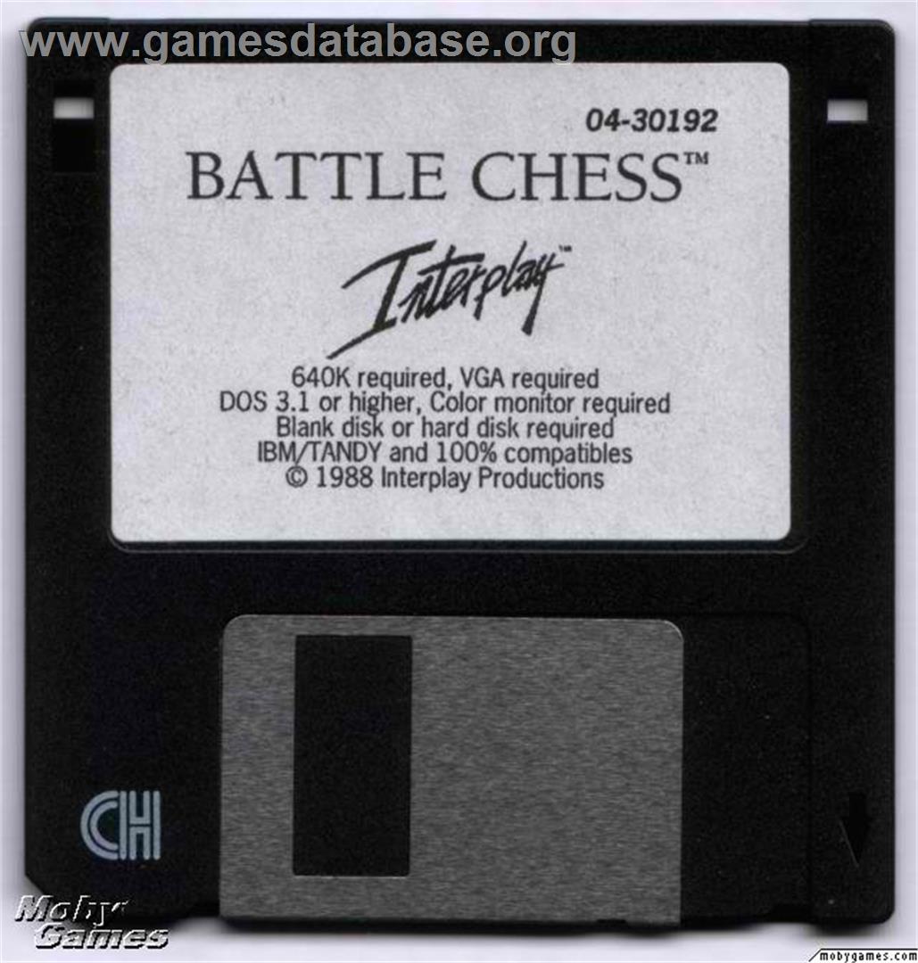 Battle Chess - Microsoft DOS - Artwork - Disc