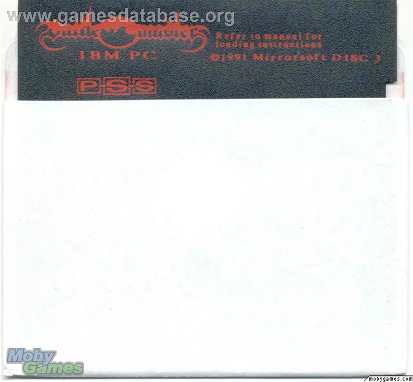 Battle Master - Microsoft DOS - Artwork - Disc