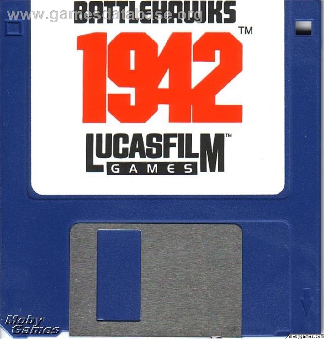 Battlehawks 1942 - Microsoft DOS - Artwork - Disc