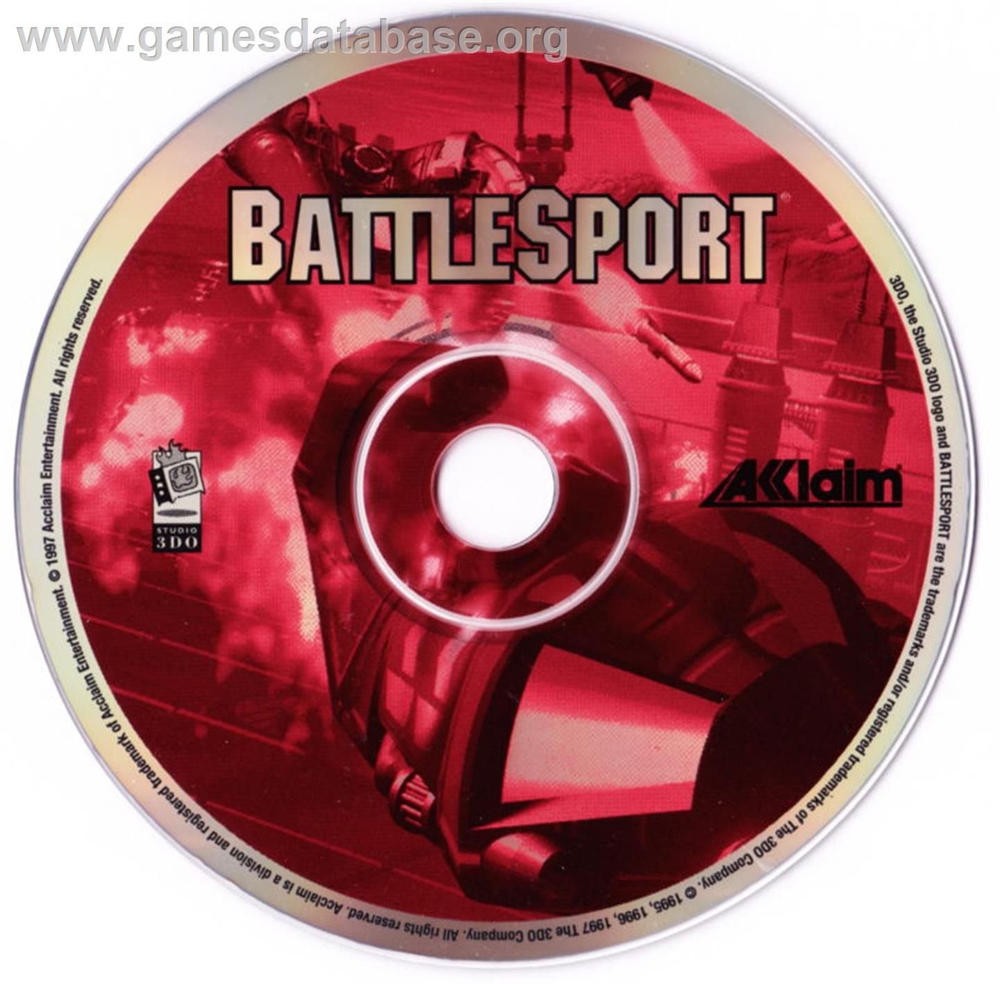 Battlesport - Microsoft DOS - Artwork - Disc