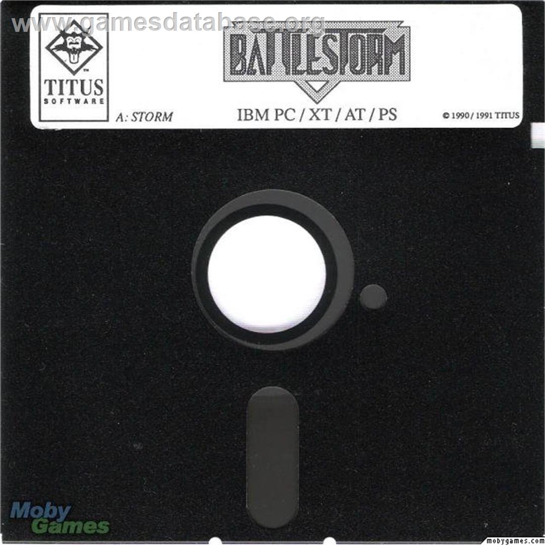 Battlestorm - Microsoft DOS - Artwork - Disc
