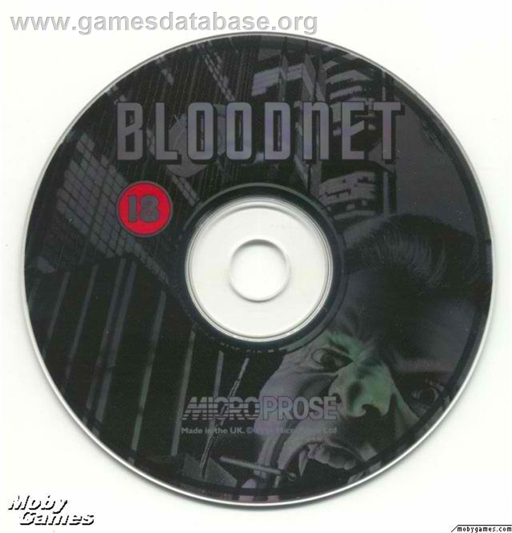 Bloodnet - Microsoft DOS - Artwork - Disc