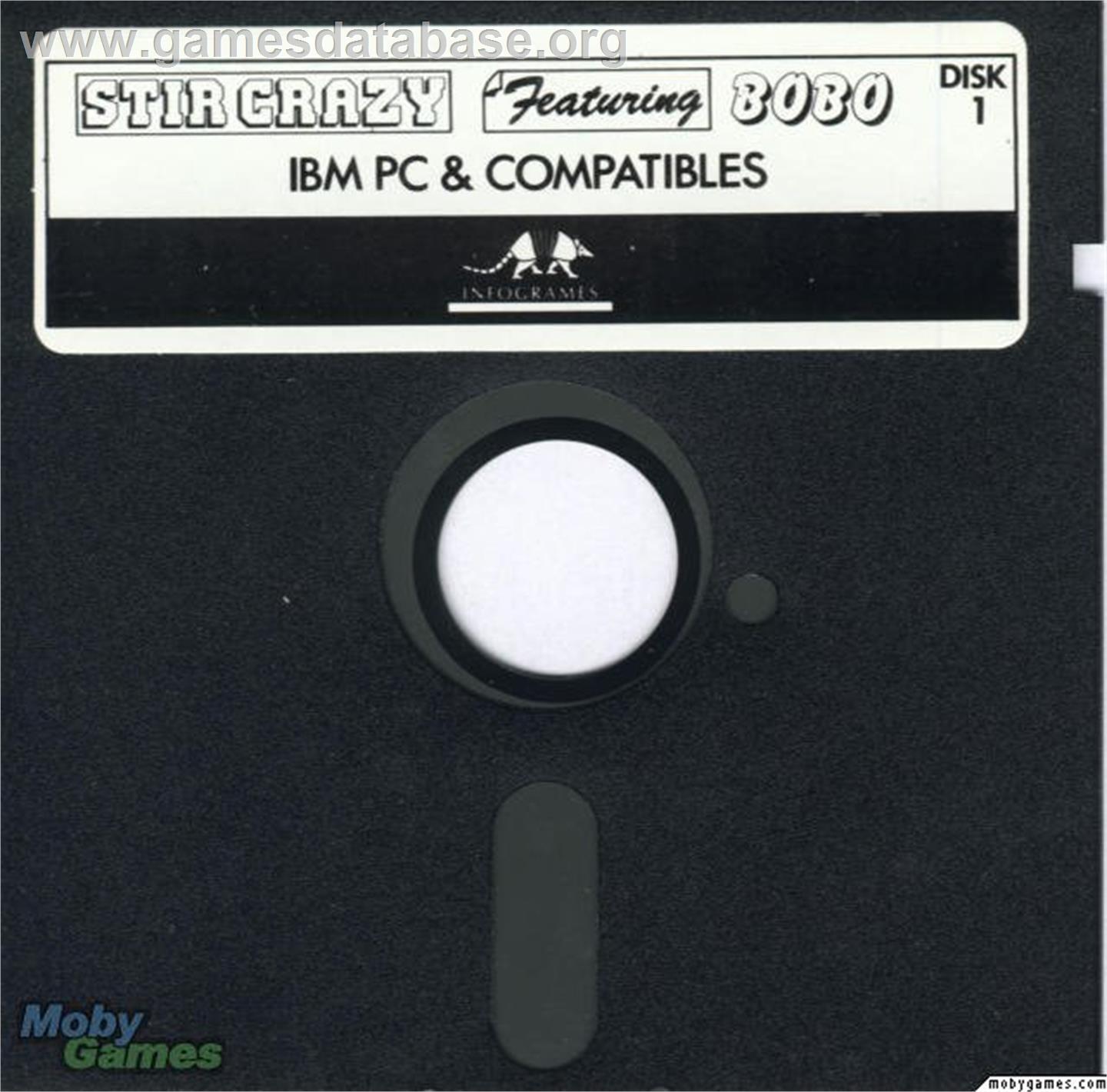 BoBo - Microsoft DOS - Artwork - Disc
