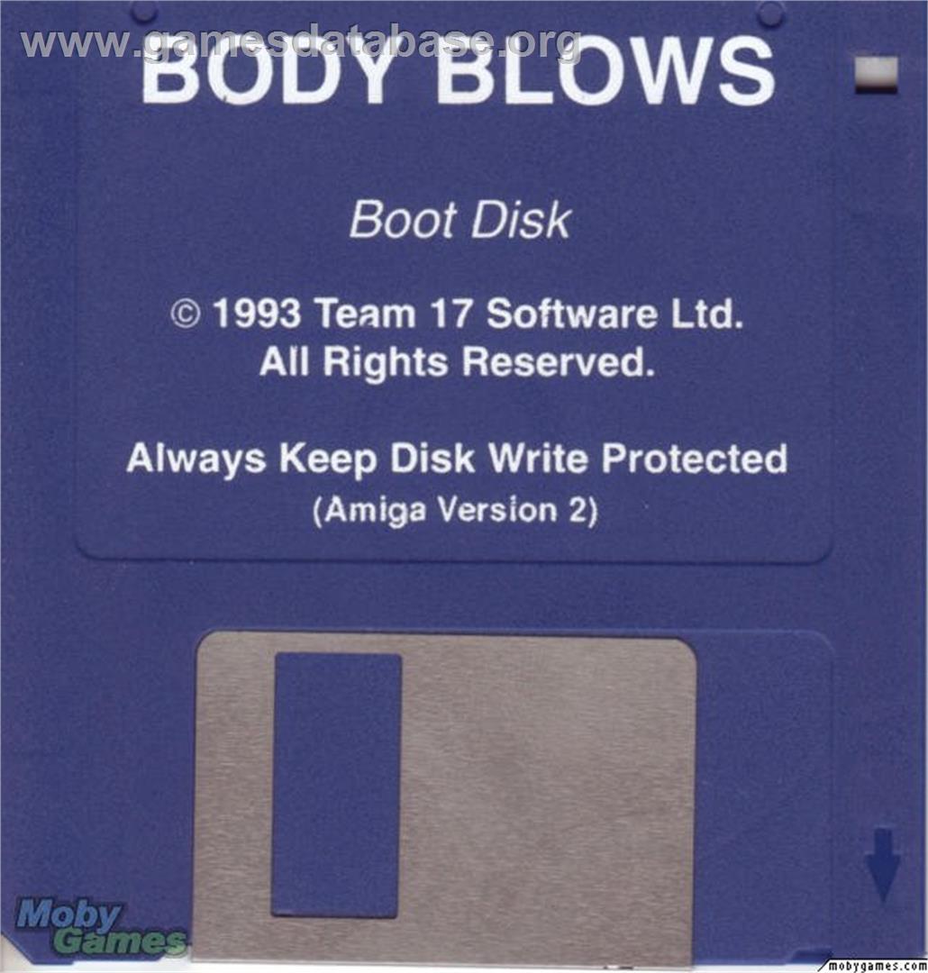 Body Blows - Microsoft DOS - Artwork - Disc