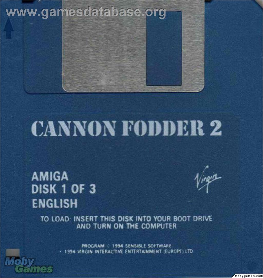 Cannon Fodder 2 - Microsoft DOS - Artwork - Disc