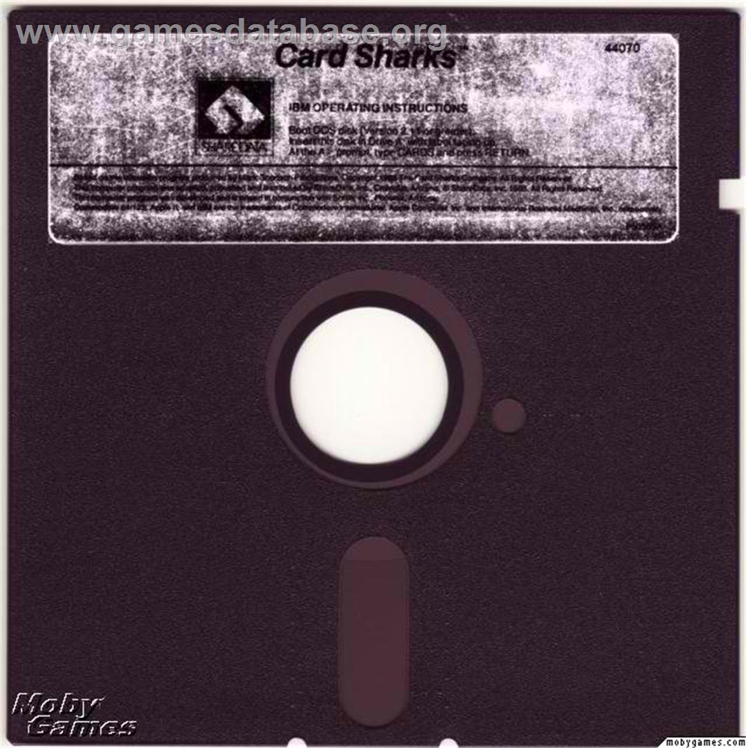Card Sharks - Microsoft DOS - Artwork - Disc