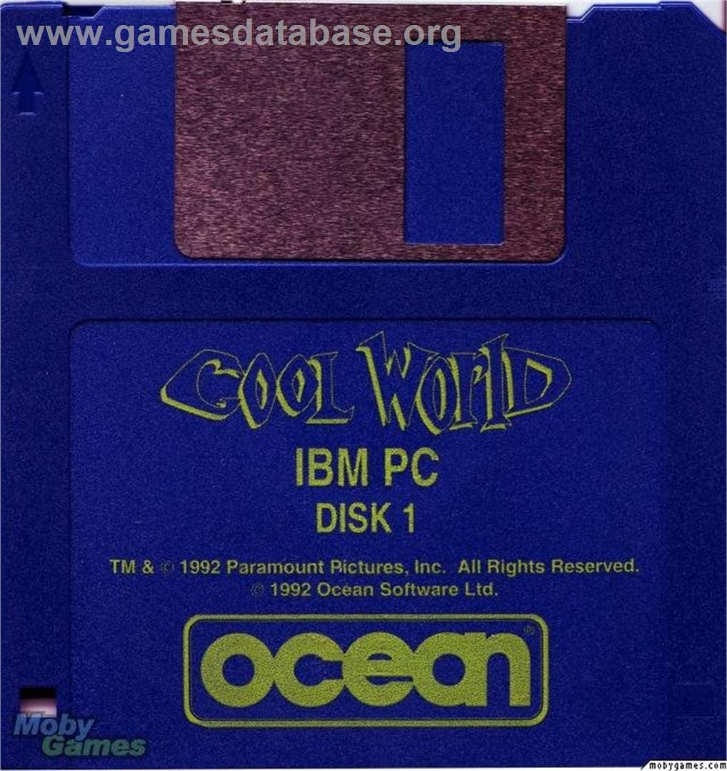 Cool World - Microsoft DOS - Artwork - Disc
