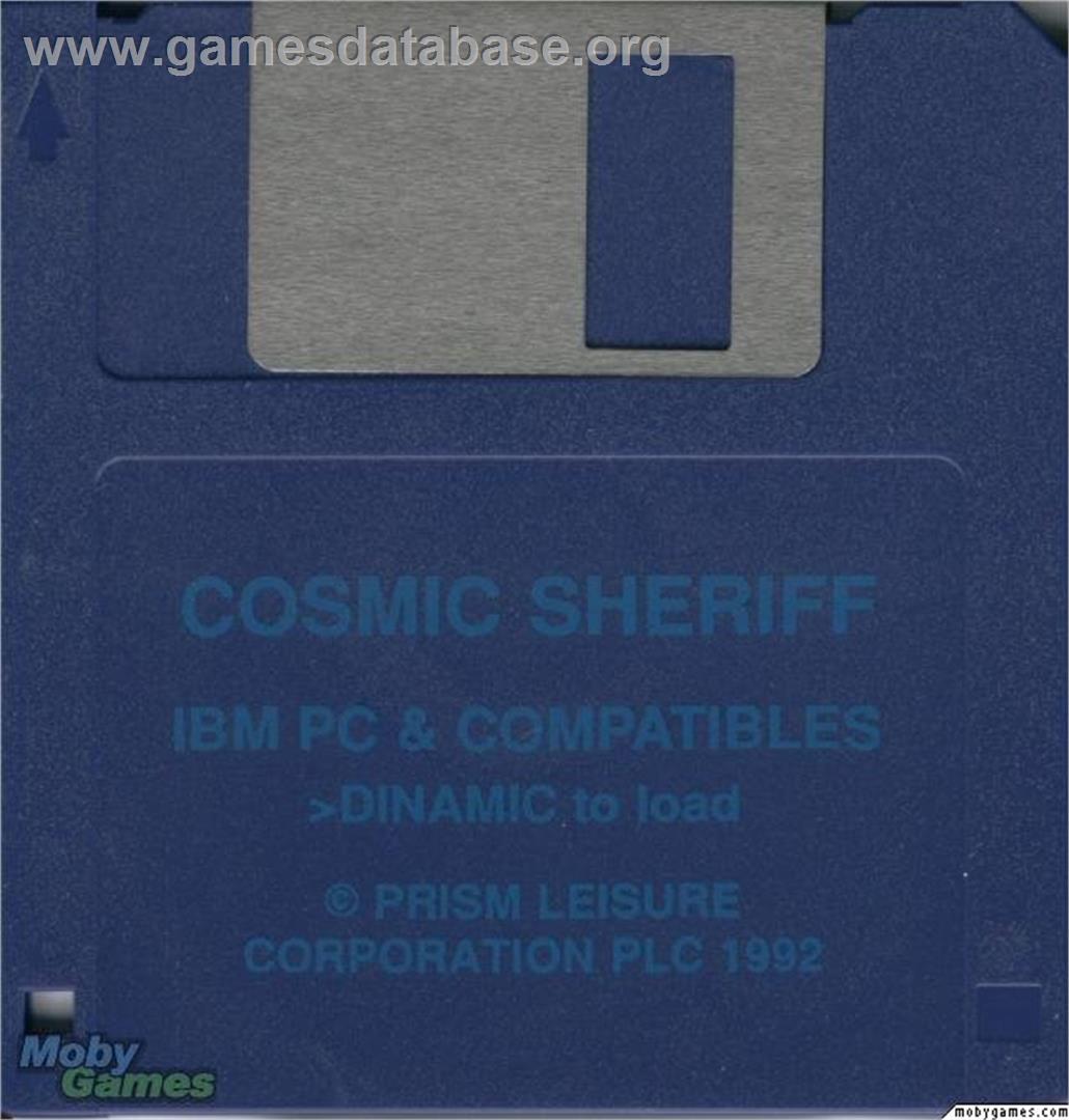 Cosmic Sheriff - Microsoft DOS - Artwork - Disc