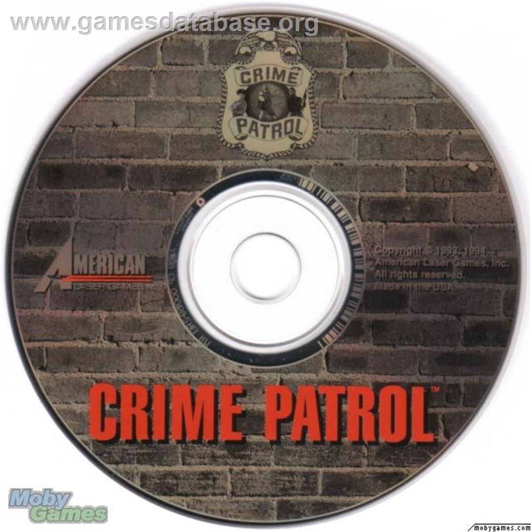 Crime Patrol - Microsoft DOS - Artwork - Disc