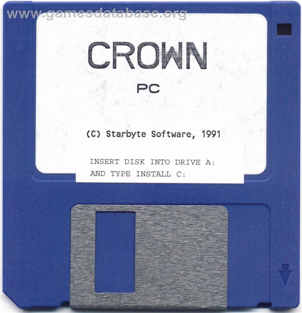 Crown - Microsoft DOS - Artwork - Disc