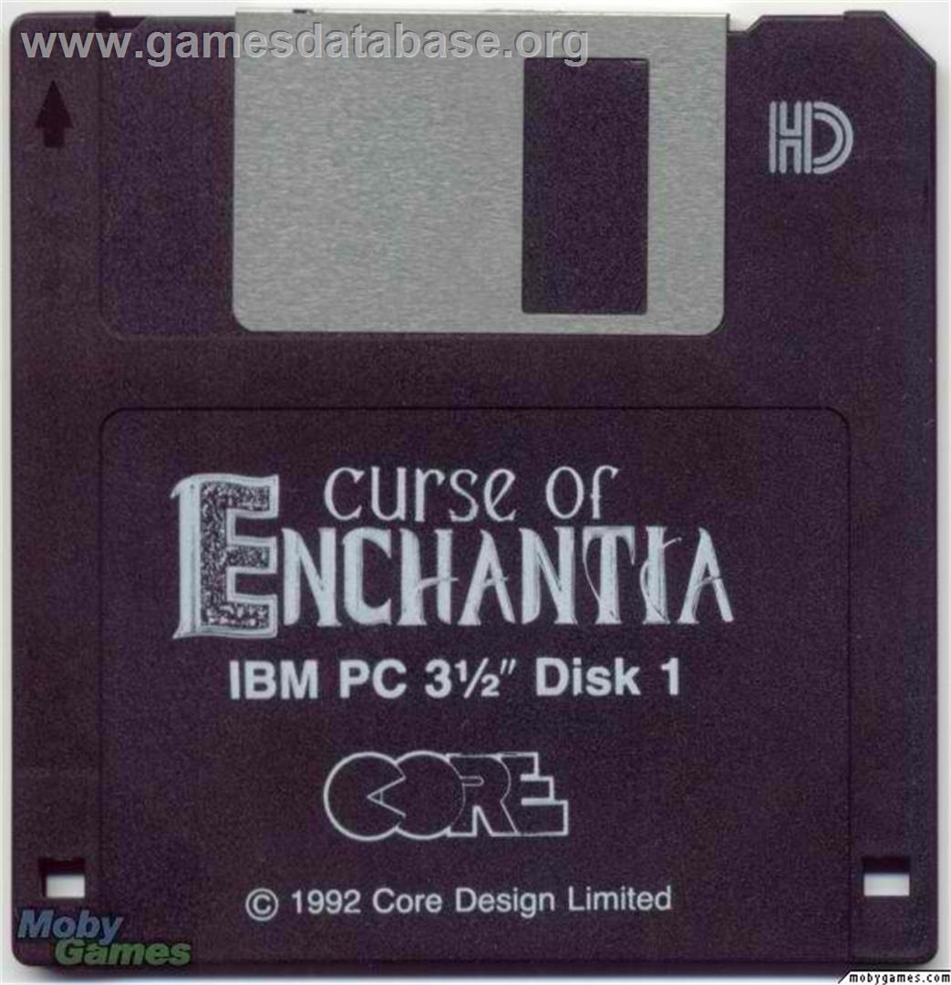 Curse of Enchantia - Microsoft DOS - Artwork - Disc