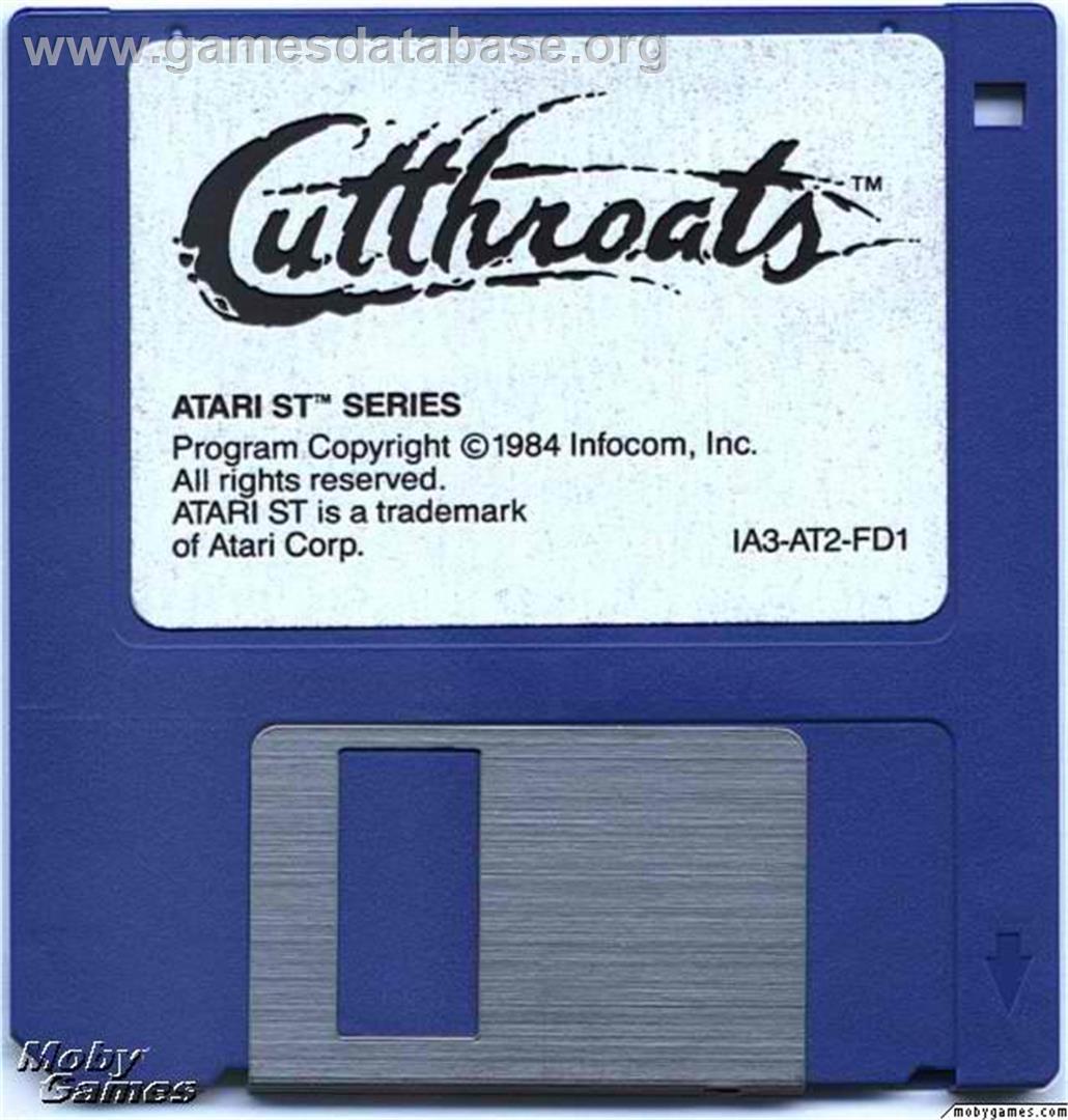 Cutthroats - Microsoft DOS - Artwork - Disc