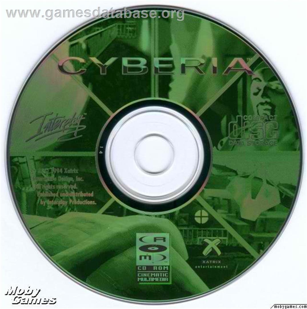 Cyberia - Microsoft DOS - Artwork - Disc