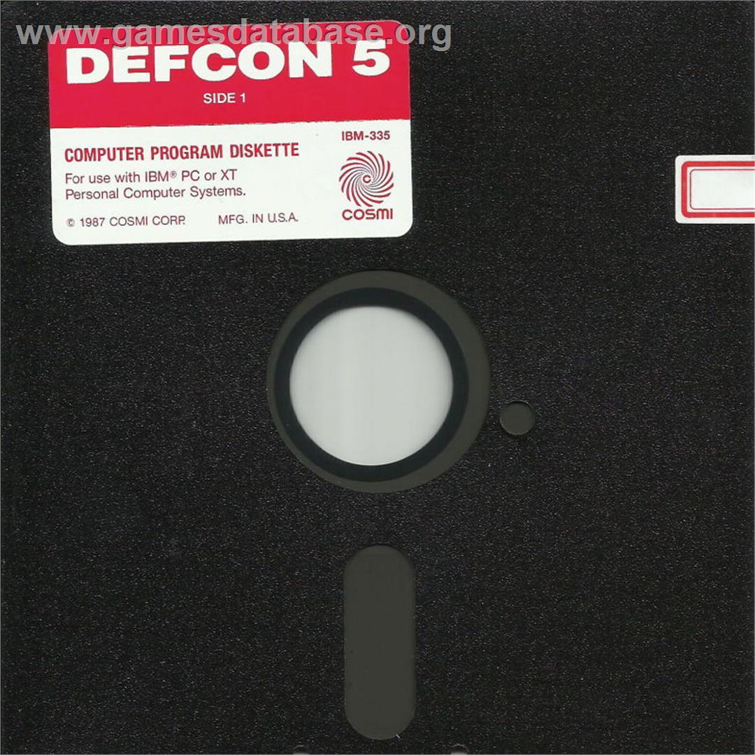Defcon 5 - Microsoft DOS - Artwork - Disc