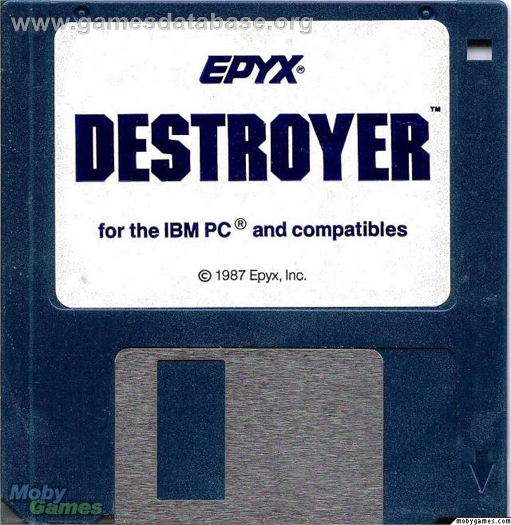 Destroyer - Microsoft DOS - Artwork - Disc