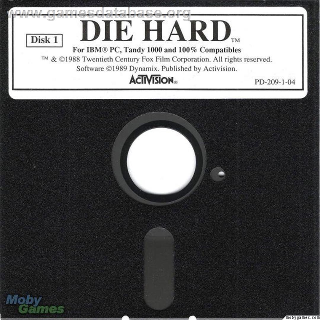 Die Hard - Microsoft DOS - Artwork - Disc