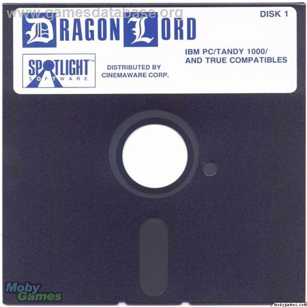 Dragon Lord - Microsoft DOS - Artwork - Disc