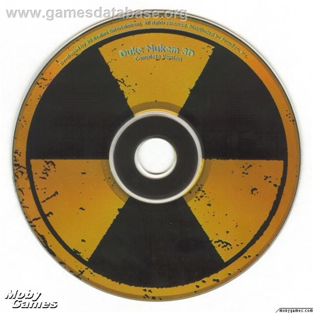 Duke Nukem 3D - Microsoft DOS - Artwork - Disc