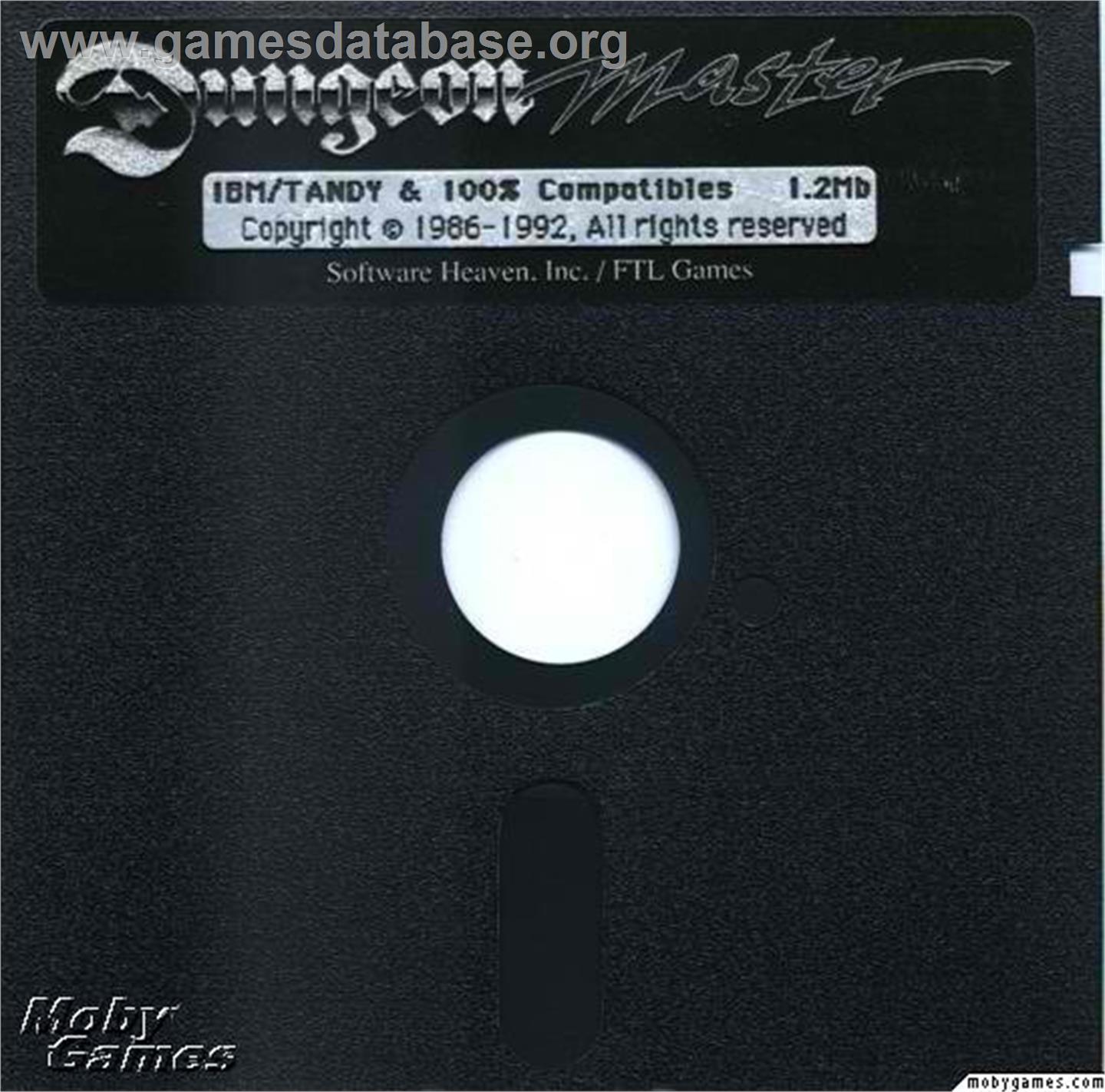 Dungeon Master - Microsoft DOS - Artwork - Disc
