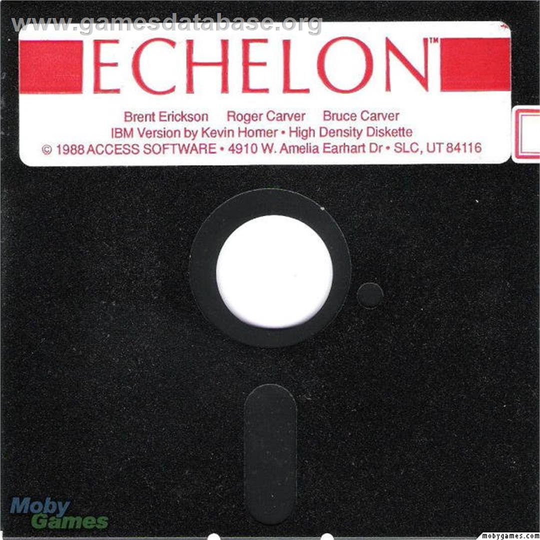Echelon - Microsoft DOS - Artwork - Disc