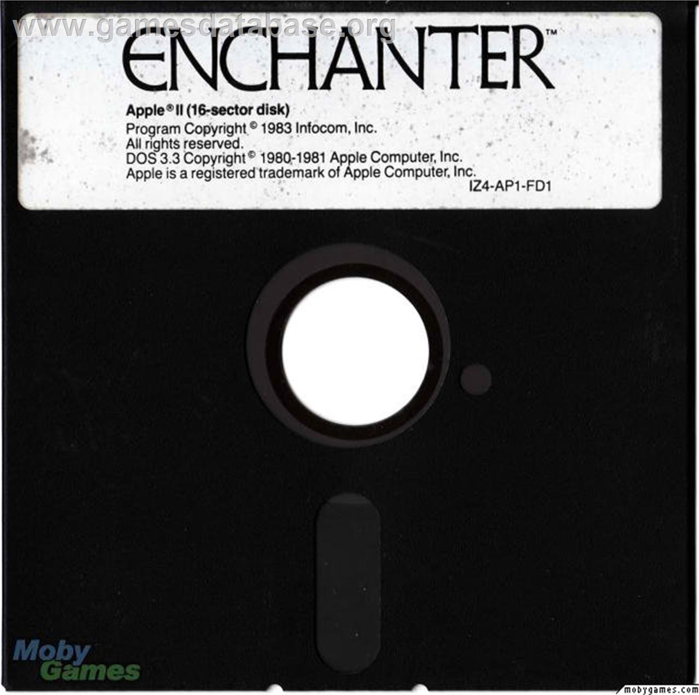 Enchanter - Microsoft DOS - Artwork - Disc