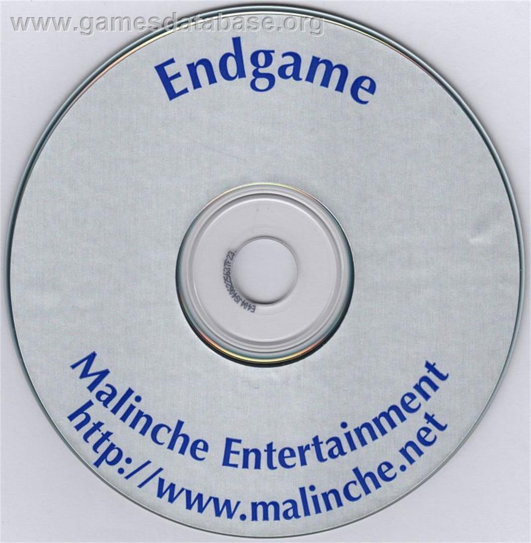 Endgame - Microsoft DOS - Artwork - Disc