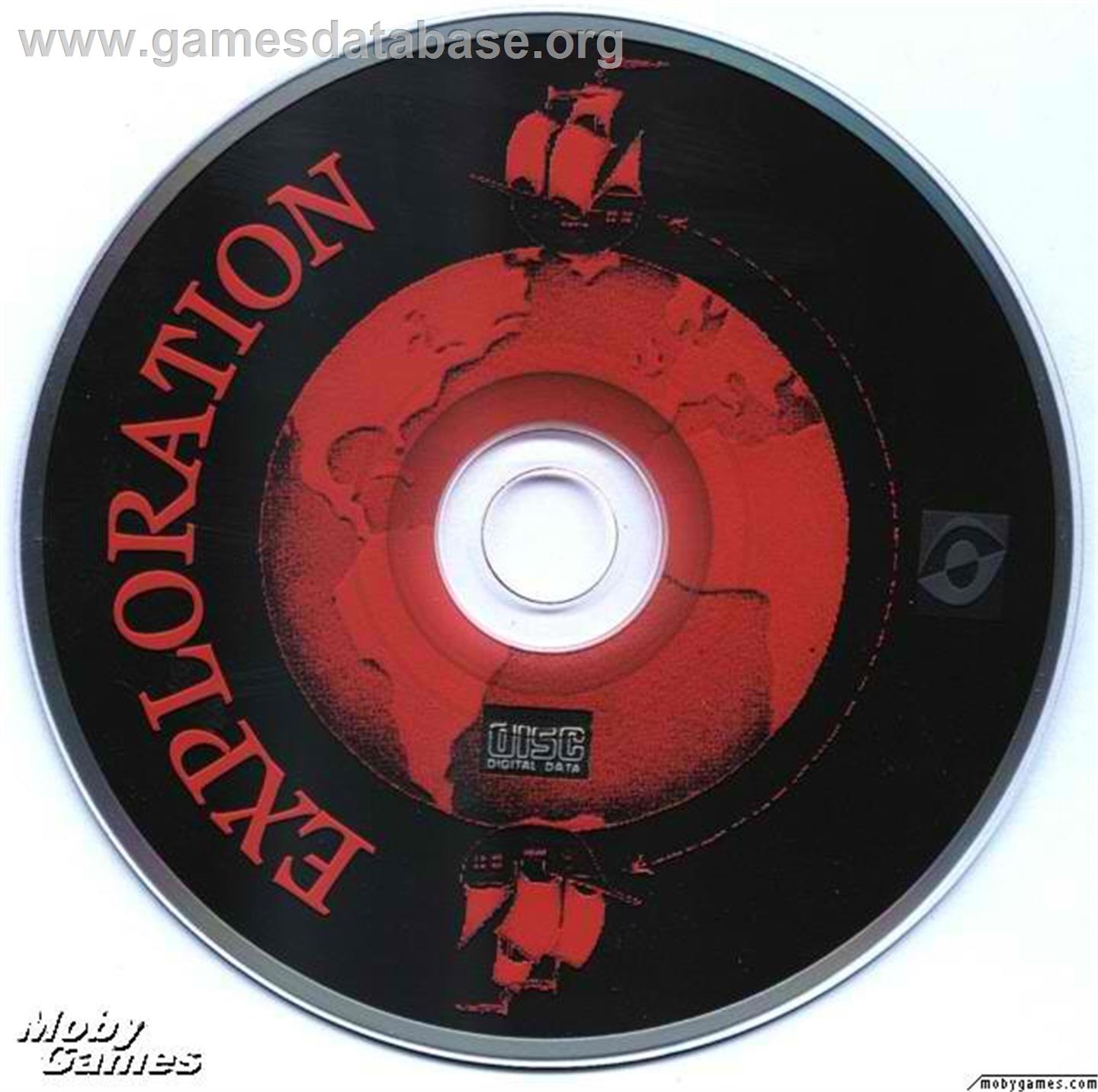 Exploration - Microsoft DOS - Artwork - Disc