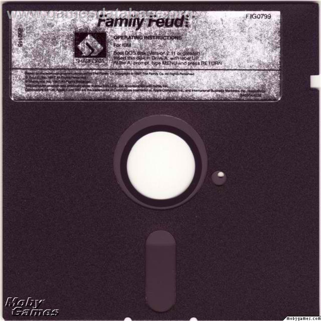 Family Feud - Microsoft DOS - Artwork - Disc