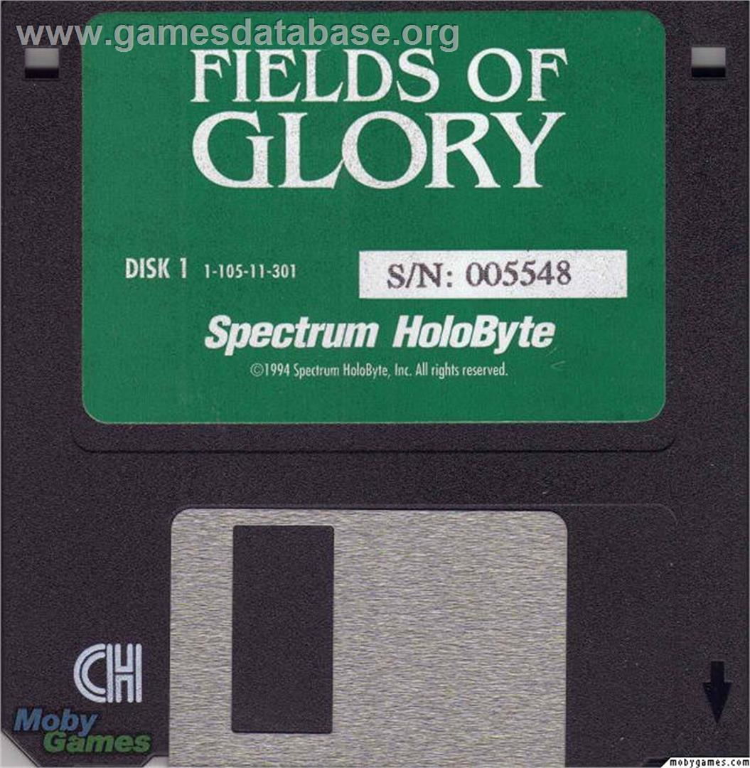 Fields of Glory - Microsoft DOS - Artwork - Disc