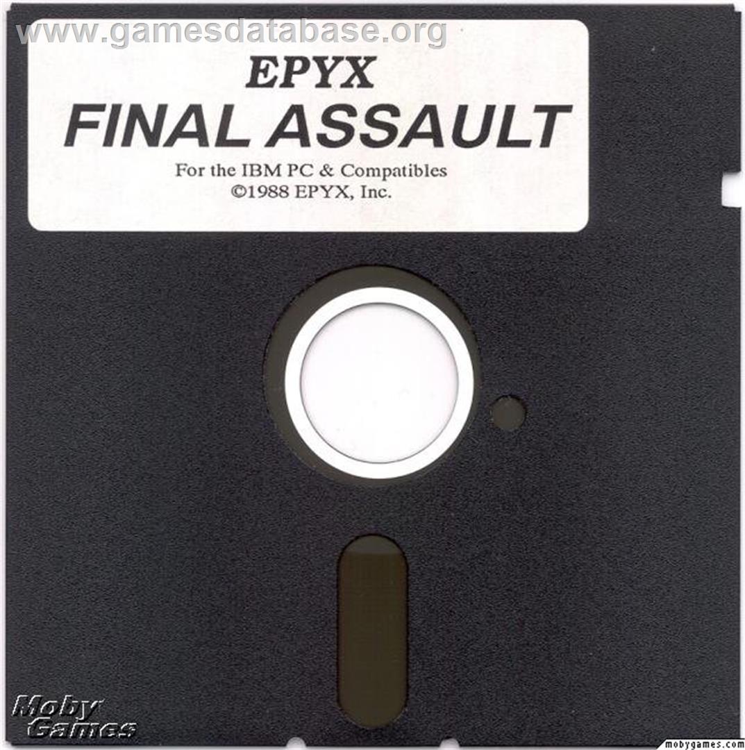 Final Assault - Microsoft DOS - Artwork - Disc