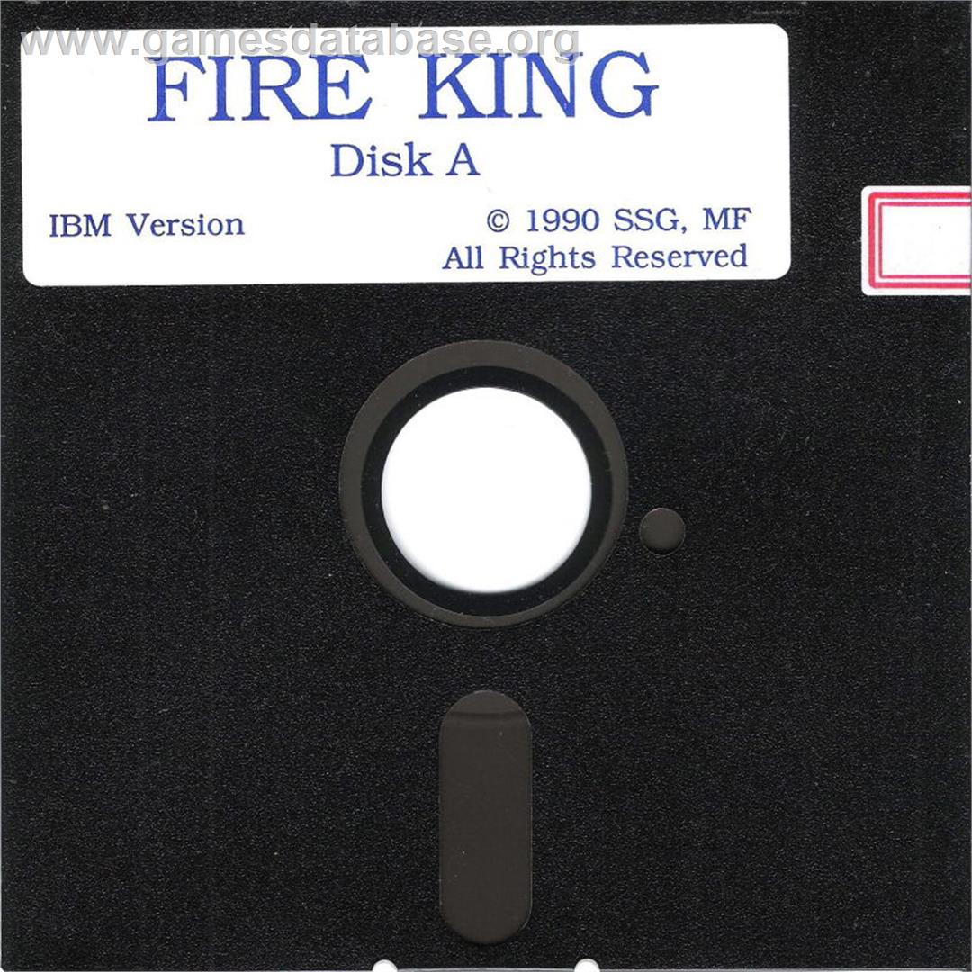 Fire King - Microsoft DOS - Artwork - Disc