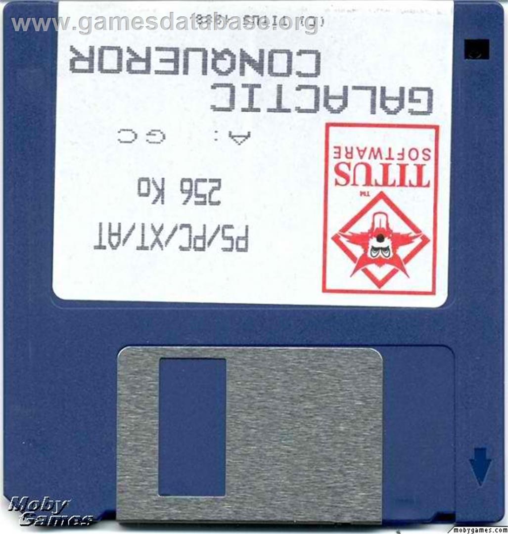 Galactic Conqueror - Microsoft DOS - Artwork - Disc