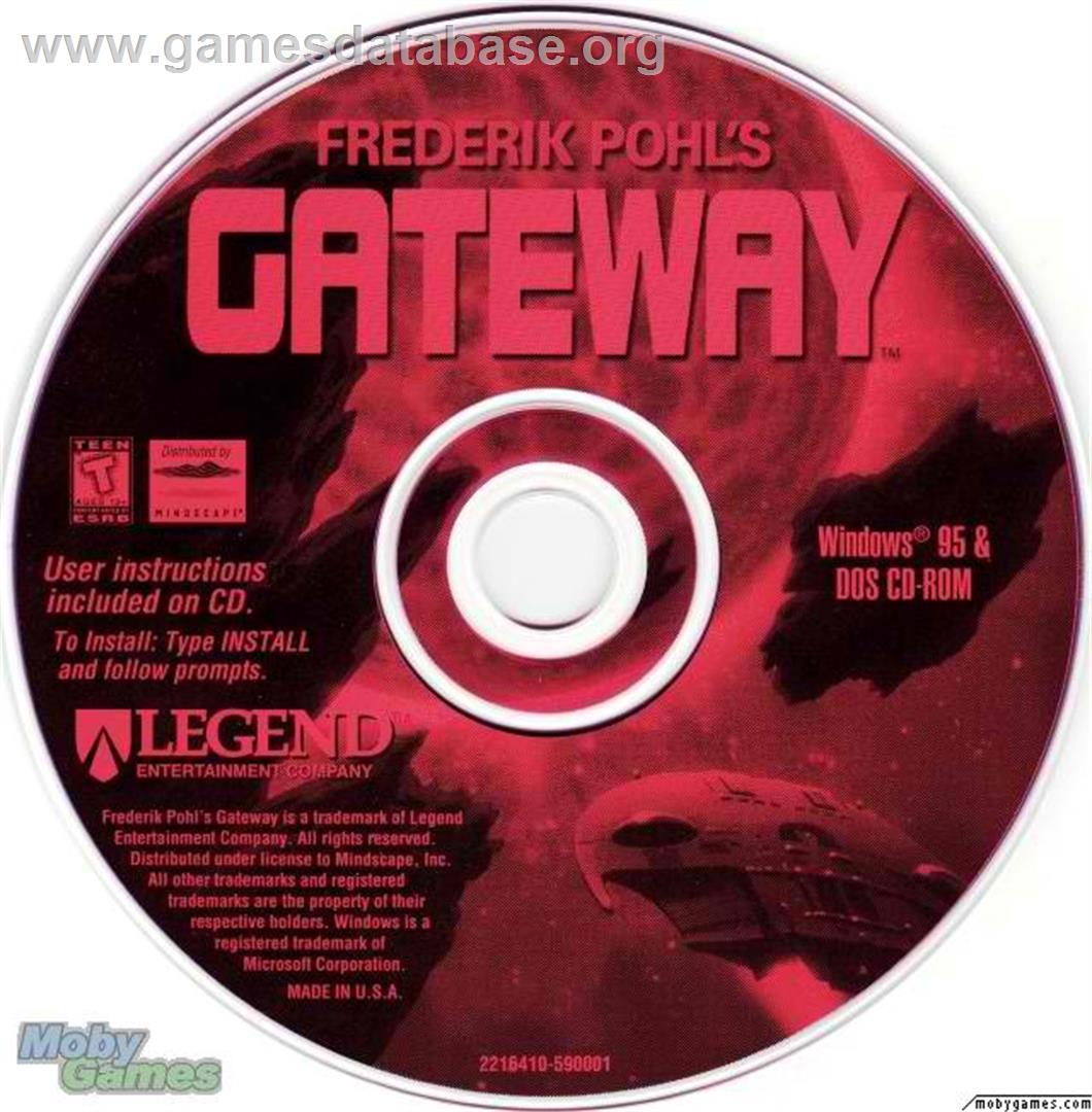 Gateway - Microsoft DOS - Artwork - Disc