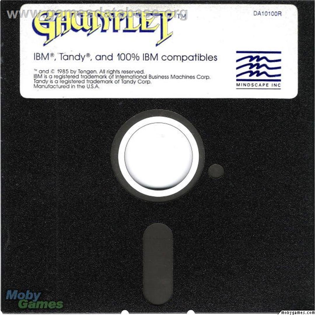 Gauntlet - Microsoft DOS - Artwork - Disc