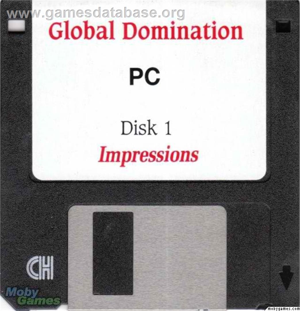 Global Domination - Microsoft DOS - Artwork - Disc